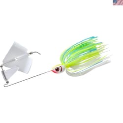 55-Strand Silicone Buzzbait for Bass – Citrus Shad Color, Ideal for Spinning - Thumbnail 1
