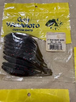 Gary Yamamoto Soft Bait Set of 5 Bags - Thumbnail 4