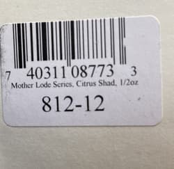 3 Nichols Pulsator Spinnerbait 1/2oz Fishing Lure Willow Citrus Shad S49 - Thumbnail 3