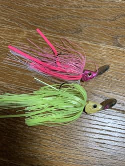 WaterLand Battle Swimmer and Armored Swimmer set of 2. Chatterbait lure - Thumbnail 2