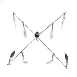 Alabama Rig Ghost Wire No Blade 5-Star Fishing Lure Multi-Arm with Wire - Thumbnail 3