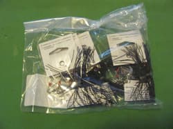 6 STRIKE KING SPINNERBAIT 3/8OZ BLACK COLOR. (MAPRO38CW-10). - Thumbnail 2