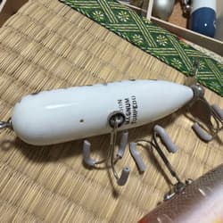 Old Heddon Magnum Torpedo Gray Wakame Small Set of 2 - Thumbnail 9