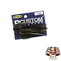 NEW Deps ChatterBait B Custom Chatter 1/2oz Night Head #08 Lure - Thumbnail 1