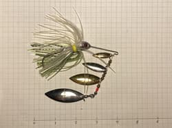 Set of 4 lures - BOOYAH Fishing Lure Spinnerbait Buzzbait VTG Bait Bass Pike - Thumbnail 5