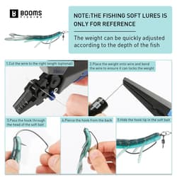 TR1 Tokyo Rig 4Pack 1/4oz Pre Rigged Punch Shot Rig Bass Fishing Accessories ... - Thumbnail 4