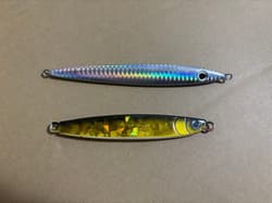 Fierce Pitch Level Hirajigura 2-Piece Set, 80g Saltwater Jigs, Used - Thumbnail 1