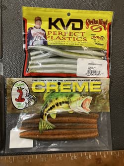 HUGE Lot of 6 GOOGAN 1/2oz Clickbait Dart Tackle Box Skelly Swim Strike King #G$ - Thumbnail 5