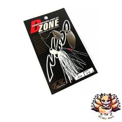 NEW Evergreen D-Zone Tandem Willow Leaf Spinnerbait 1/2oz Super White #04 - Thumbnail 1