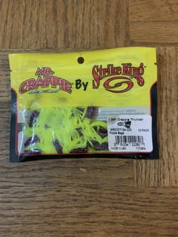 Mr Crappie By Strike King 2" Crappie Thunder Purple Sage-BRAND NEW-SHIPS N 24 HR - Thumbnail 1