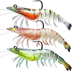 Pre-rigged TPE Fishing Lures 3.5in 0.4oz Soft Swimbaits for Freshwater Saltwater - Thumbnail 3
