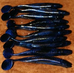 4.25" Cane Thumper Hematoma CTHMP4-14-25 Swimbait Trailer for A Rig 25 pack bag - Thumbnail 4