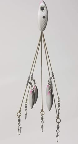 (2) The Alabama Rig Original Andy Poss A-Rig Tennessee Shad Brand New In Pack - Thumbnail 3