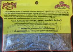 Mr. Crappie Strike King MRCJ2-41  2” Joker Glimmer Blue-1pk of 15pc-NEW-SHIP 24H - Thumbnail 4