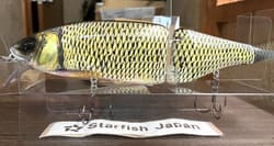 SU × DRT KLASH9 Golden Shiner Color 4oz Big Swimbait Low Float Event Limited JP - Thumbnail 2
