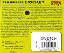 (12) Strike King 3/4 Oz Thunder Cricket Bladed Vibrating Jigs Bluegill Brand New - Thumbnail 4