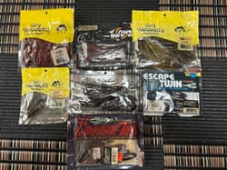 Craw-type, Gary Yamamoto Medium Craw, Medium Craw, Tenaga Hog, Flappin' Hog, - Thumbnail 1