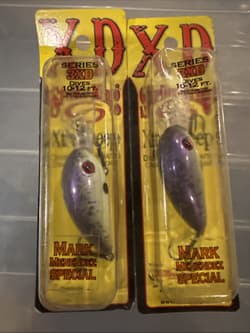 Strike King 3XD Series Moongill Mark Menendez Special XD NIP      Lot Of 2 - Thumbnail 2