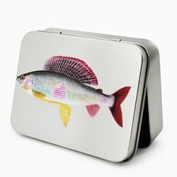 Grayling Trout Pattern Fly Metal Bait Box Fly Fishing  Accessories Fly Bait7095 - Thumbnail 9