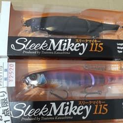 Sleek Mikey 115 & 90 Floating Lures 115mm 19g Bait Fishing Accessories - Thumbnail 2