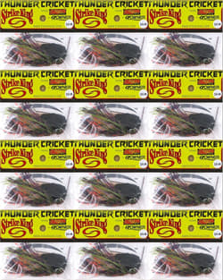 (12) Strike King 3/4 Oz Thunder Cricket Bladed Vibrating Jigs Bluegill Brand New - Thumbnail 1