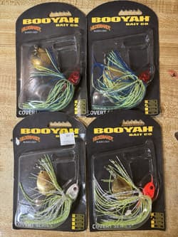 4 Booyah Covert 1/2oz. Spinnerbaits Single Colorado Blade - Thumbnail 2