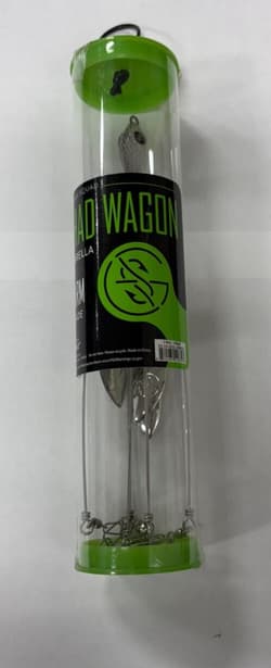 GOOGAN SQUAD * NO BLADE UMBRELLA RIG *SHAD WAGON* "5 ARM 4 BLADE" - Thumbnail 1