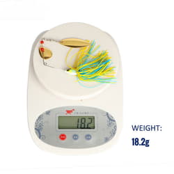 4pcs/lot Spinnerbaits Fishing Lures Buzzbait Blade Skirts Lead Head Bait Hook - Thumbnail 3