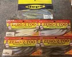 Deps sakamata shad Strike King Baby Z Too Lot New - Thumbnail 1