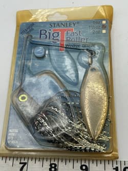 RARE ~ Vintage Stanley Big T  Titanium 1 1/2 oz Spinnerbait ~ NIP - Thumbnail 9