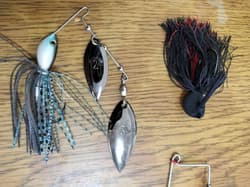 Spinnerbait, Bass Bait, Rubber Jig Bonus, Gamakatsu, D-zone, Evergreen - Thumbnail 3