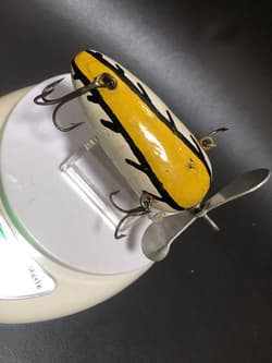 Jim Donnelly Topwater Lure, Wooden Lure, Rare Item - Thumbnail 2