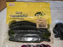 15-bag set of Gary Yamamoto creature baits, craw-type worms, and grub-type - Thumbnail 2