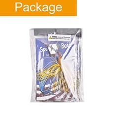 Spinnerbait Bass Fishing Lures Kit,6pcs Spinner Baits Bass Fishing Lures Type A - Thumbnail 6