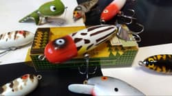 Old Heddon MAGNUM TORPEDO SMBR, un, never been in water - Thumbnail 1