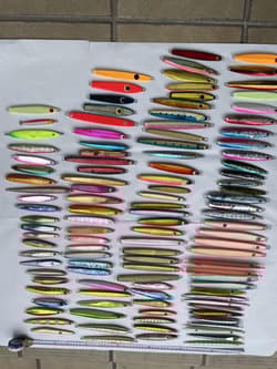 Metal Jig 115pcs, Fishing Tackle, Shimano, Sakura, Handmade, Used/Unused - Thumbnail 12
