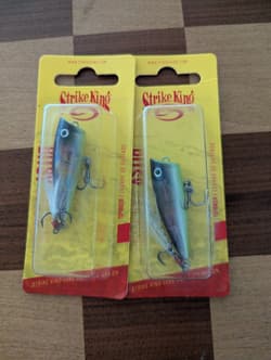Lot 36x Strike King BITSY Jerkbaits Topwater Minnow DAWG Splash NEW - Thumbnail 13