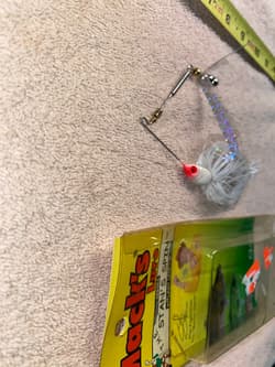 SUPER TUFF FIND!!Macks SPINNERBAIT!UNKNOWN 🎣 FUN OR COLLECT VINTAGE LURE!! - Thumbnail 1