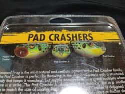 BOOYAH Frog, Toad Runner, Pad Crasher, 4-piece set, 2 sets, for Snakehead, - Thumbnail 9