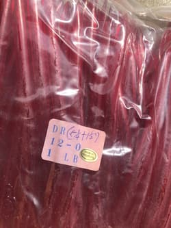 Bulk Pack Surge Tube Dark Red 12/0 Cut Trolling Saltwater Lures Striper Eel Rig - Thumbnail 3