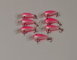 (7) Strike King Mini Slab Hammer Crankbait Fishing Lures Lot of 7 - Thumbnail 3