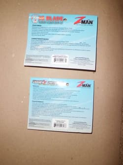 2- Z-MAN Big Blade-1/2 oz & CrossEyeZ- 3/8 oz Chatterbait Jigs - Thumbnail 2