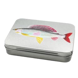 Grayling Trout Pattern Fly Metal Bait Box Fly Fishing  Accessories Fly Bait7095 - Thumbnail 1