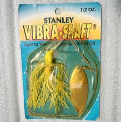 Stanley Vibra Shaft 1/2OZ Spinnerbait Single Willow 6 - Thumbnail 1