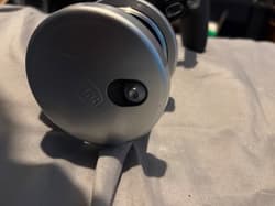 phantom 2 fishing real black and silver saltwater reel long casting inshore reel - Thumbnail 1