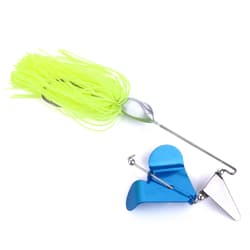 4pcs 11.5cm/22g Spinnerbait Blade Bait Rubber Skirt Buzzbait Fishing Lure Tackle - Thumbnail 10