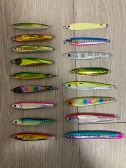 Tungsten Jig Light Jigging Lure SLJ TG Bait Metal Jig Set - Thumbnail 1