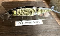 SU × DRT TINY KLASH & KLASH9 Golden Shiner Color Big Swimbait Low Floating Rare - Thumbnail 12