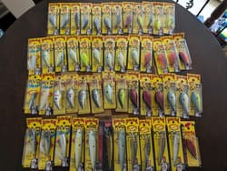 Lot 51x Strike King KVD 1.0/1.5/2.5/Pro Model 5/Splash/DAWG/Elite/Jerkbait NEW - Thumbnail 1