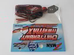 ZMan Chatterbait Mini Max 1/2oz Red Nightmare Fishing Lure - Thumbnail 6